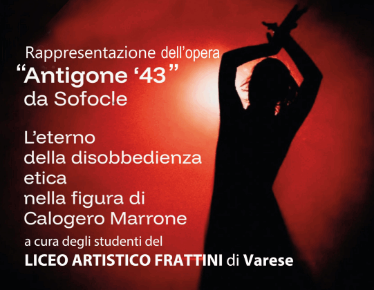 Rappresentazione dell’opera Antigone ’43 da Sofocle
